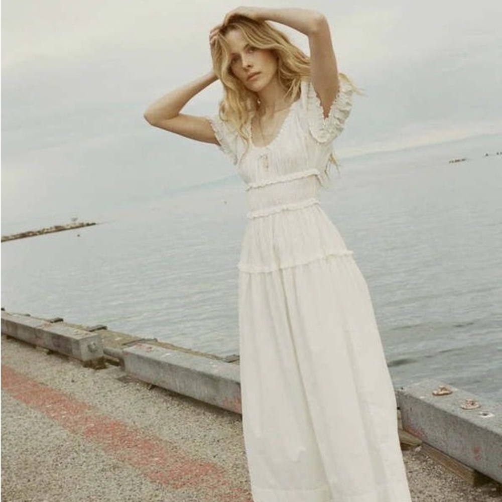 Doen Leanne Dress in Salt NWOT - XS